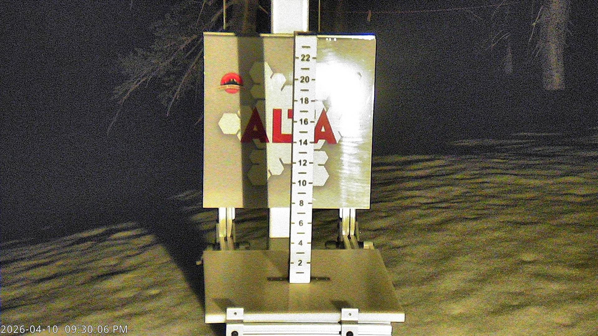 Alta Ski Area snow stake cam