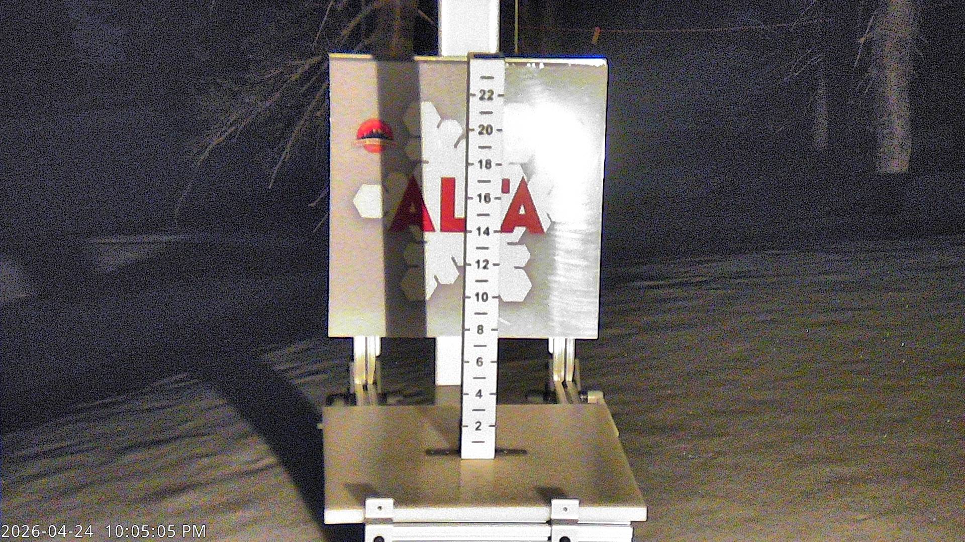 Alta Ski Area snow stake cam