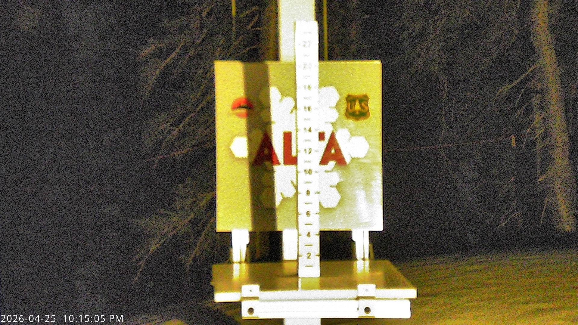 Alta Ski Area snow stake cam