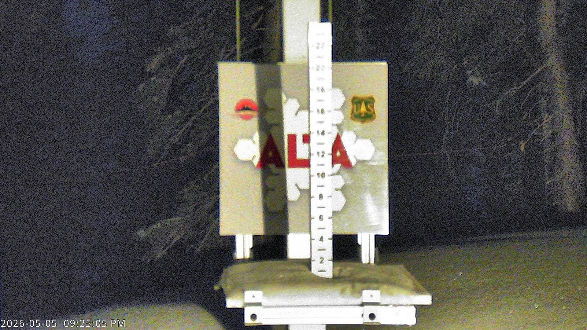 Alta Ski Area snow stake cam